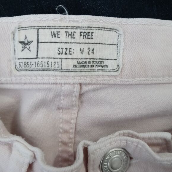 Free People blush jeans size 24 - Picture 9 of 10